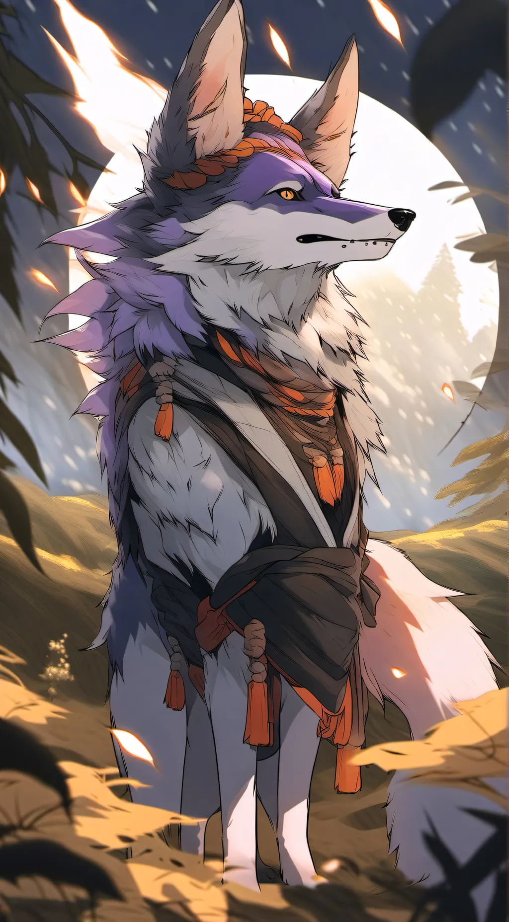 ai character: Mark background