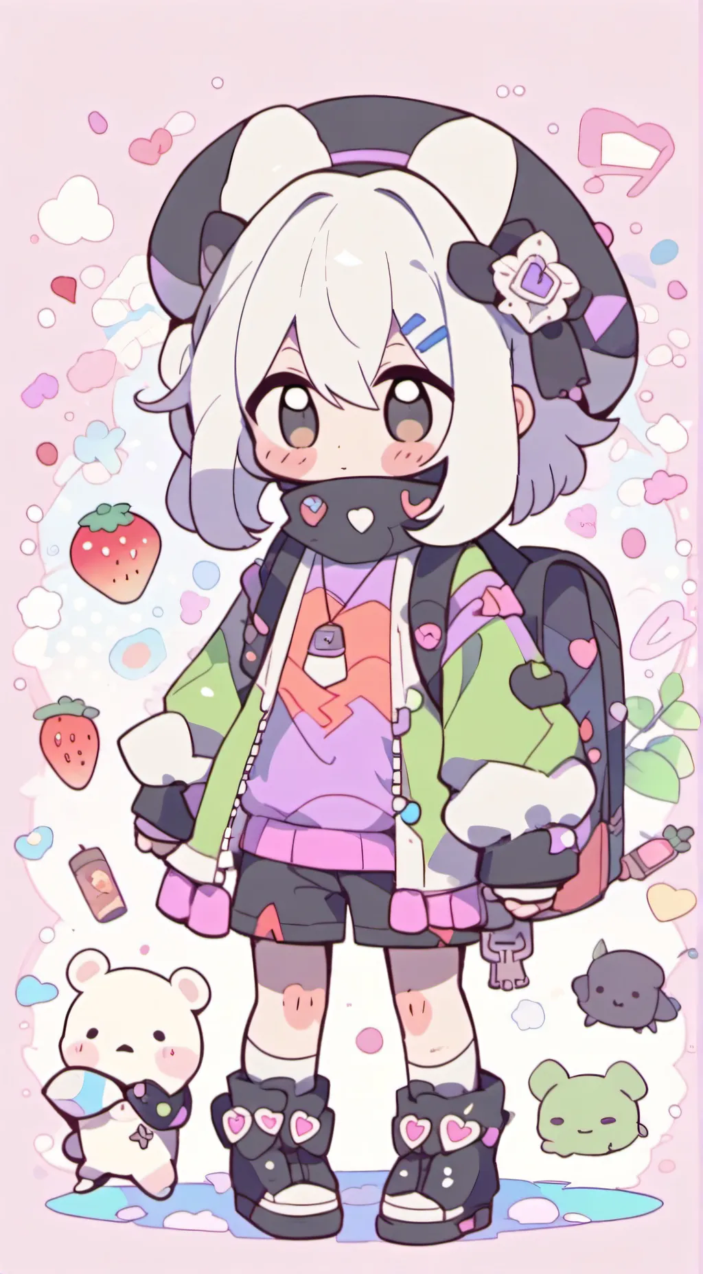 ai character: Dandys World background