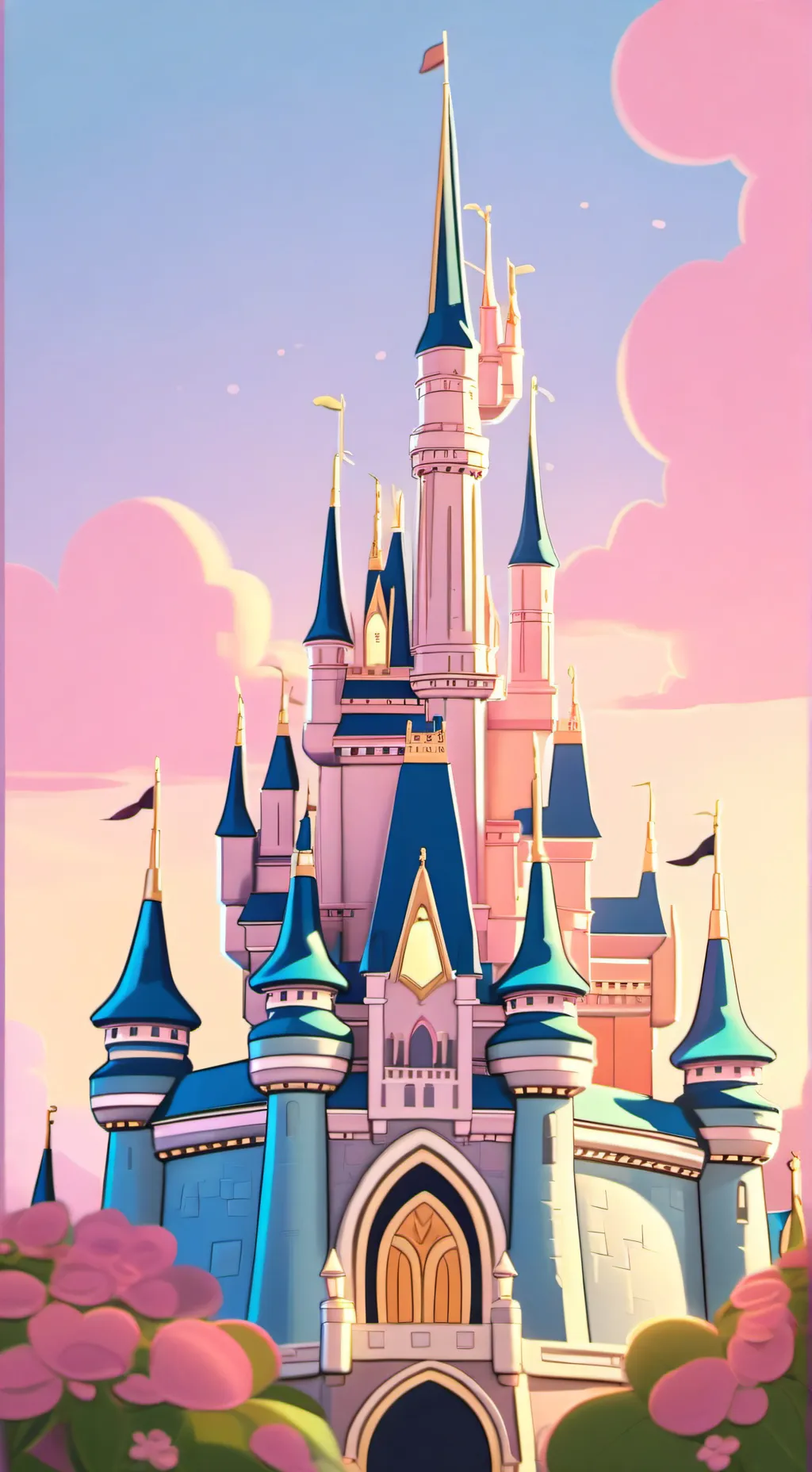 ai character: SMCxPVC haircut background