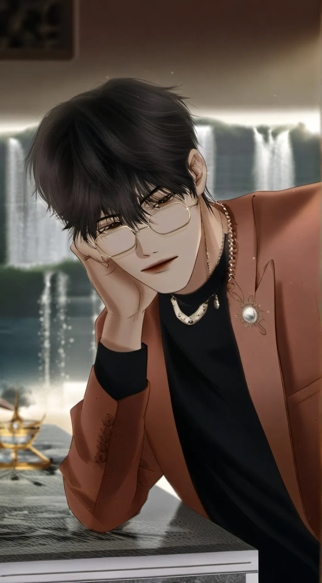 ai character: Майкл background