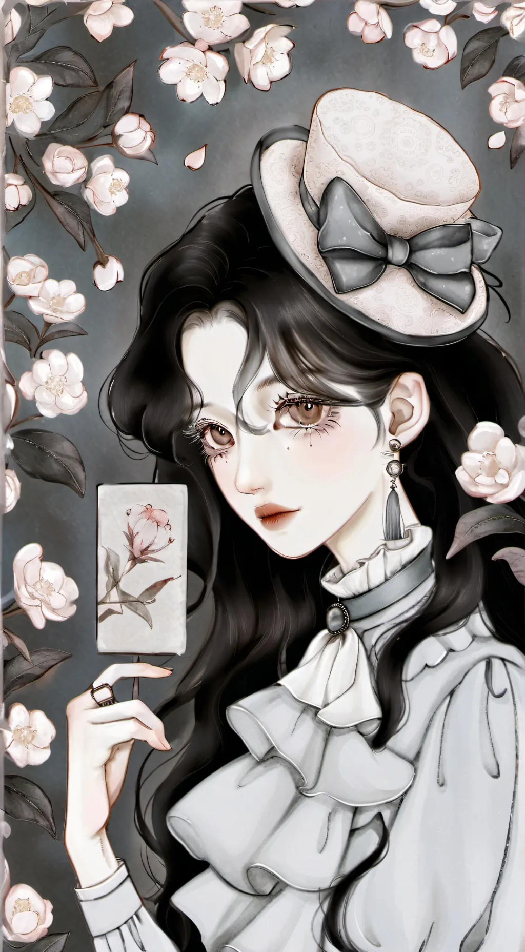 ai character: y2k Ashley background