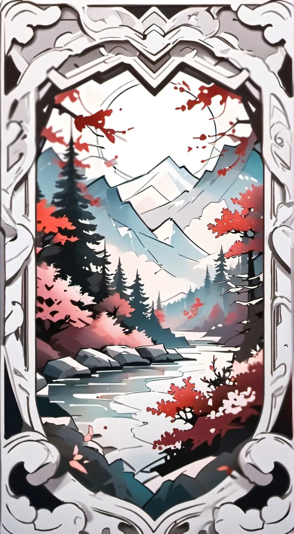 ai character: 🔥firewind🍀 background