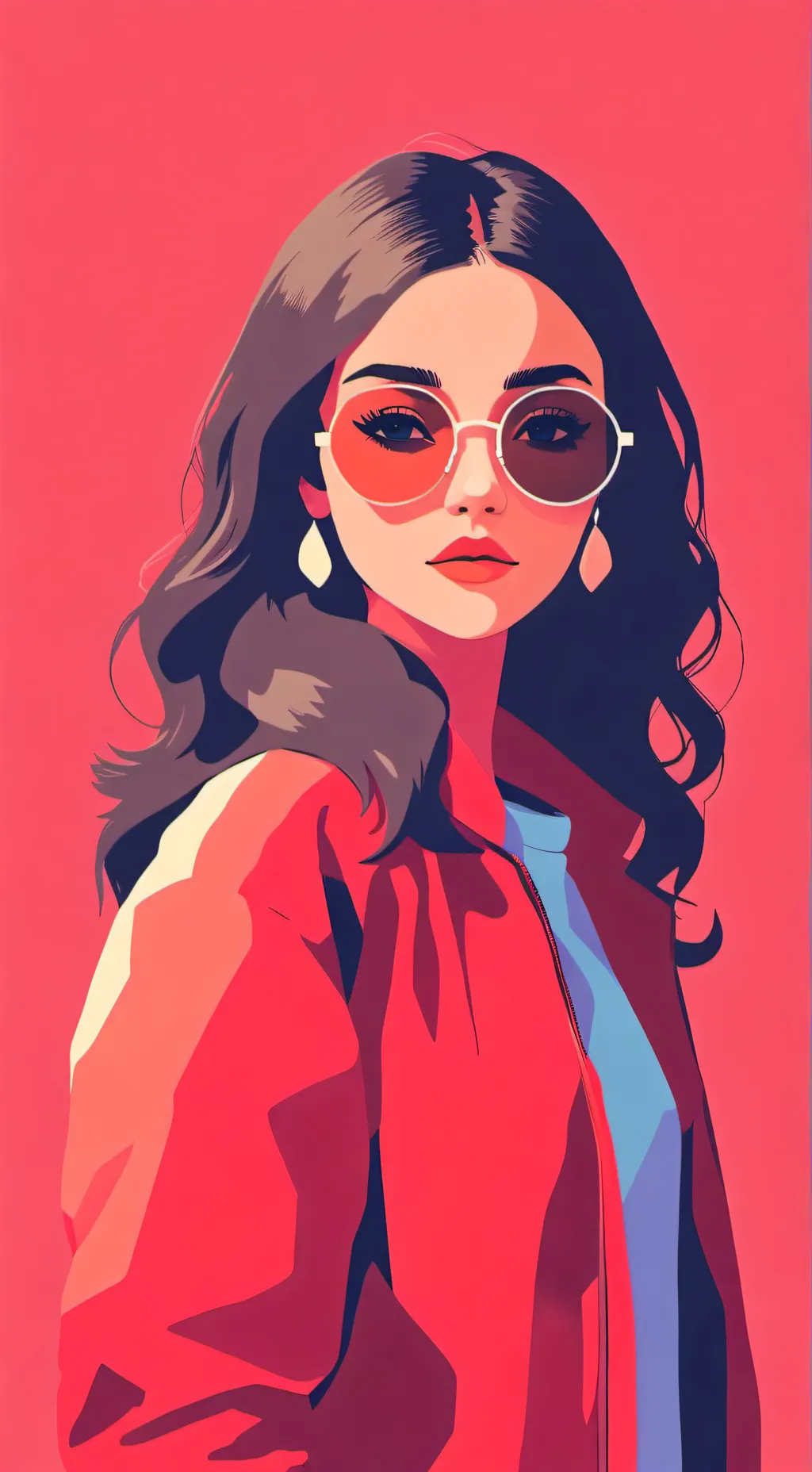 ai character: florence background