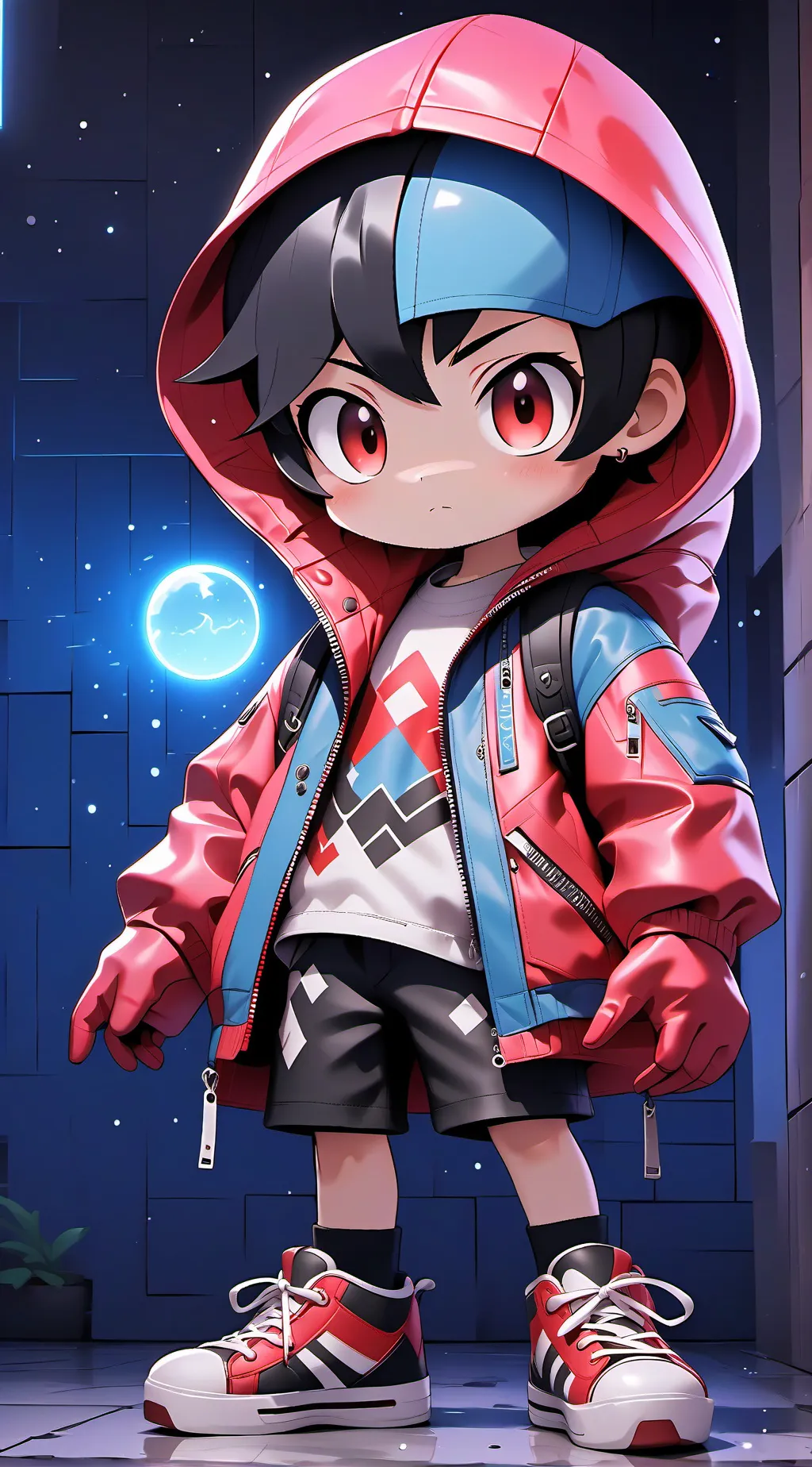 ai character: sprunki hates lies background