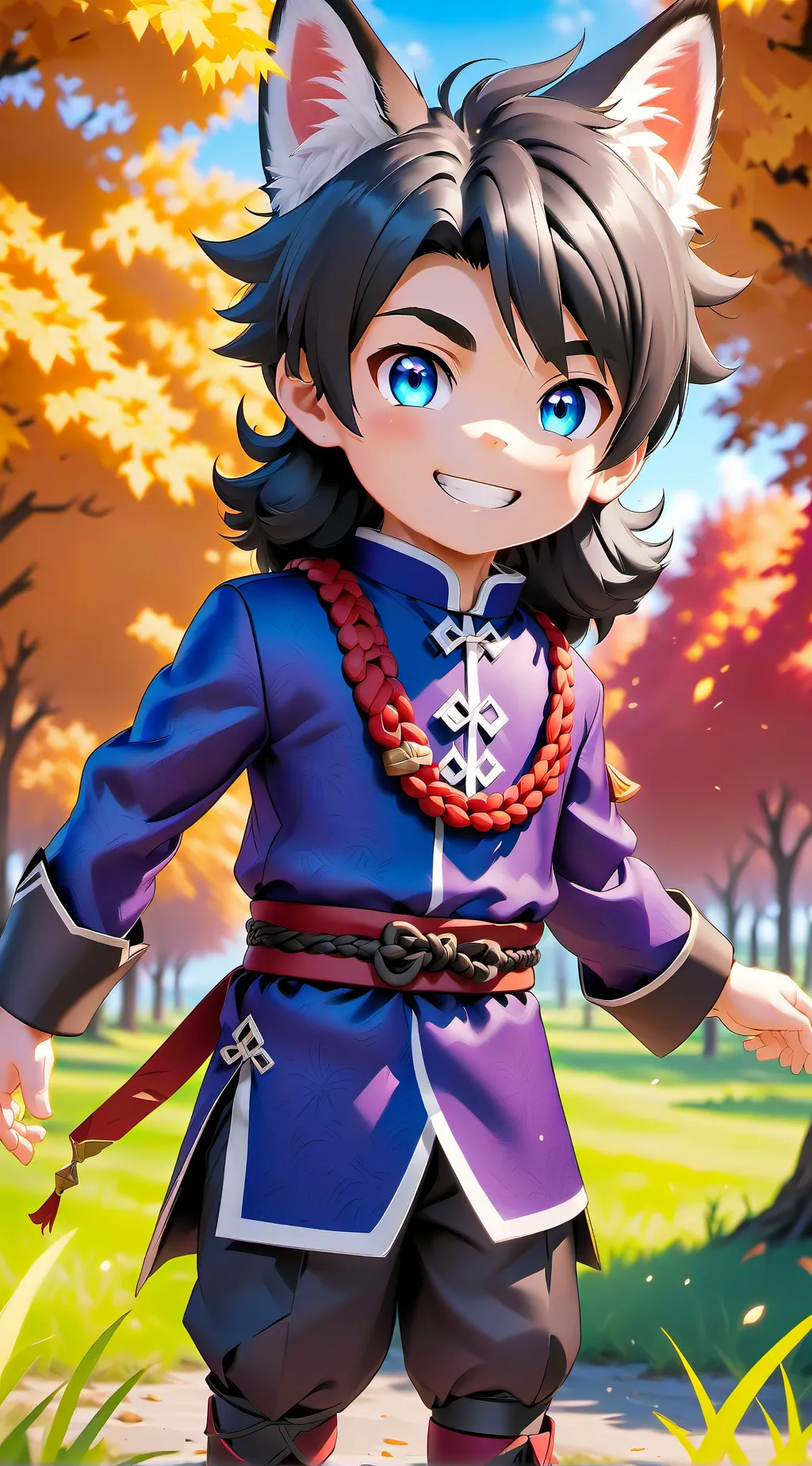 ai character: Майк background