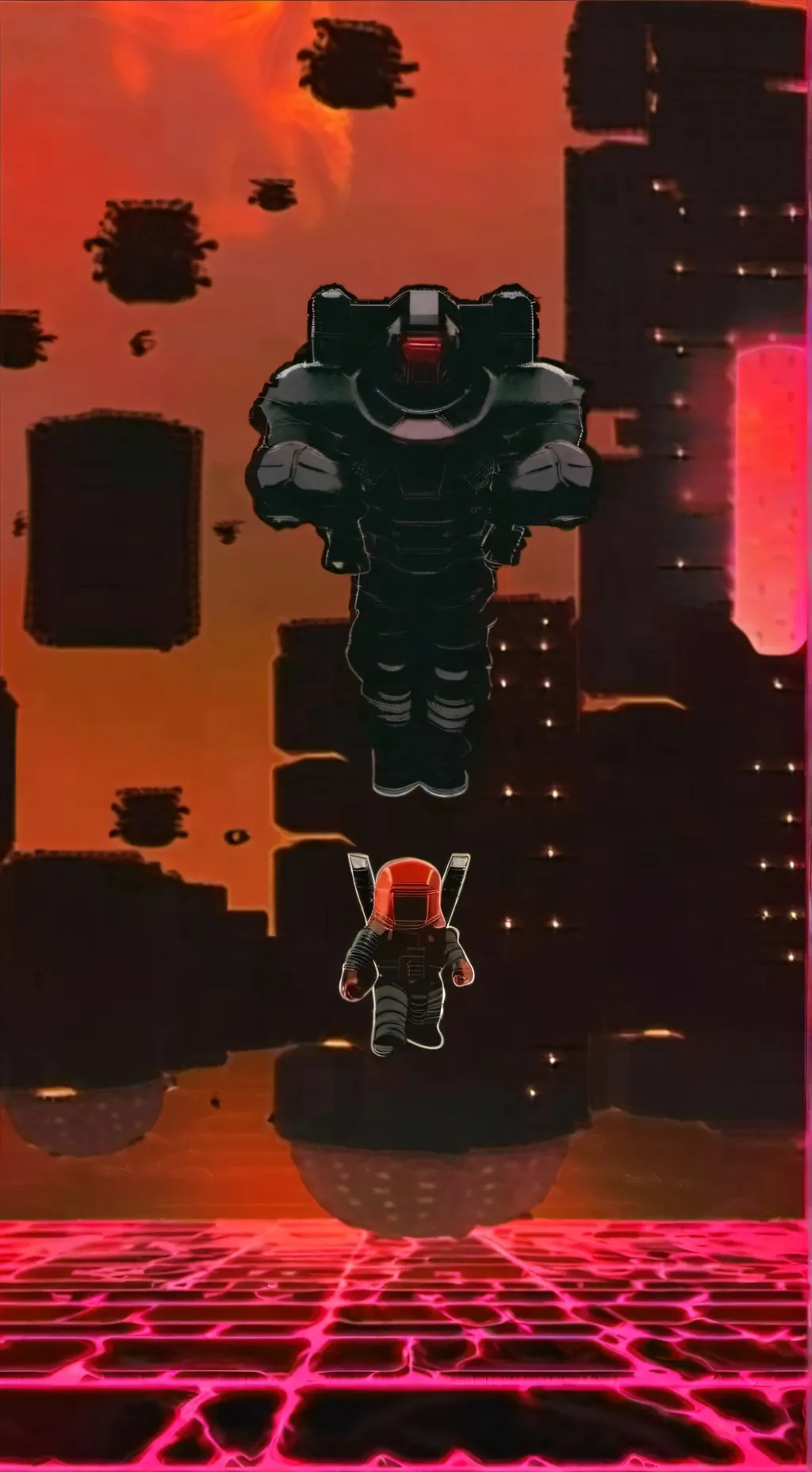 ai character: skibidie Toilette background