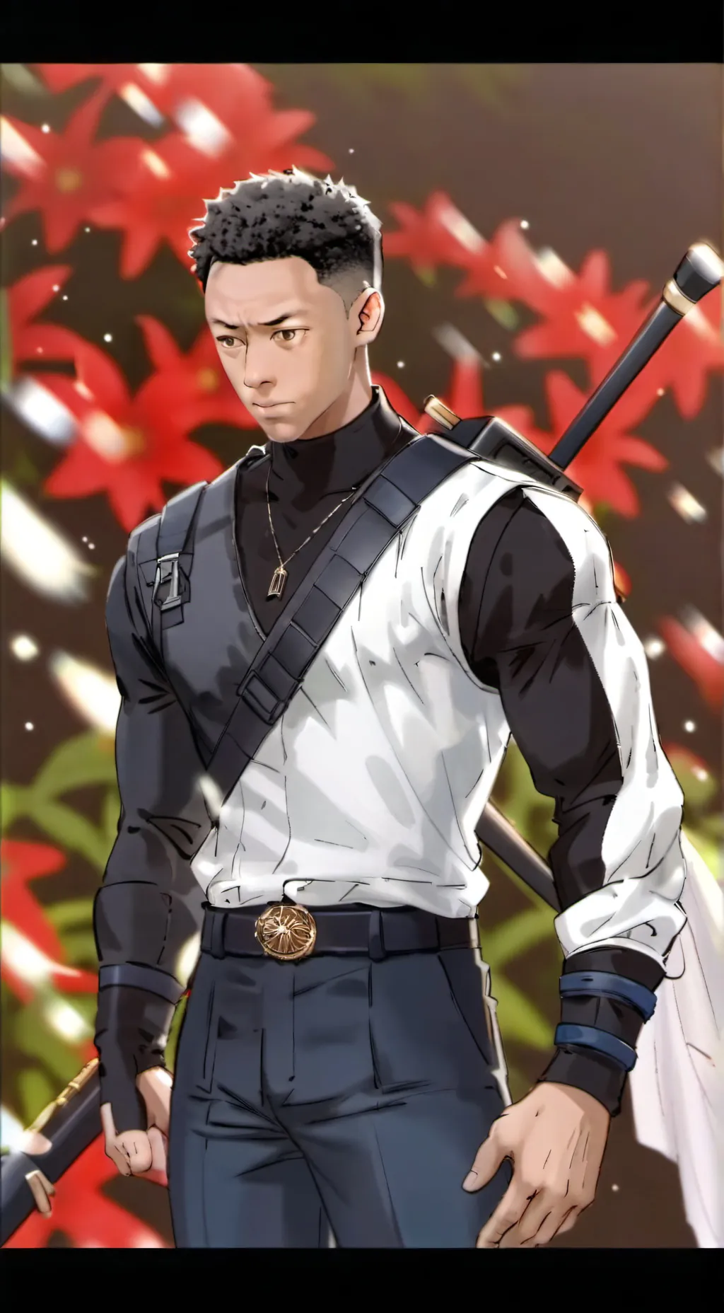 ai character: Victor Aguba  background