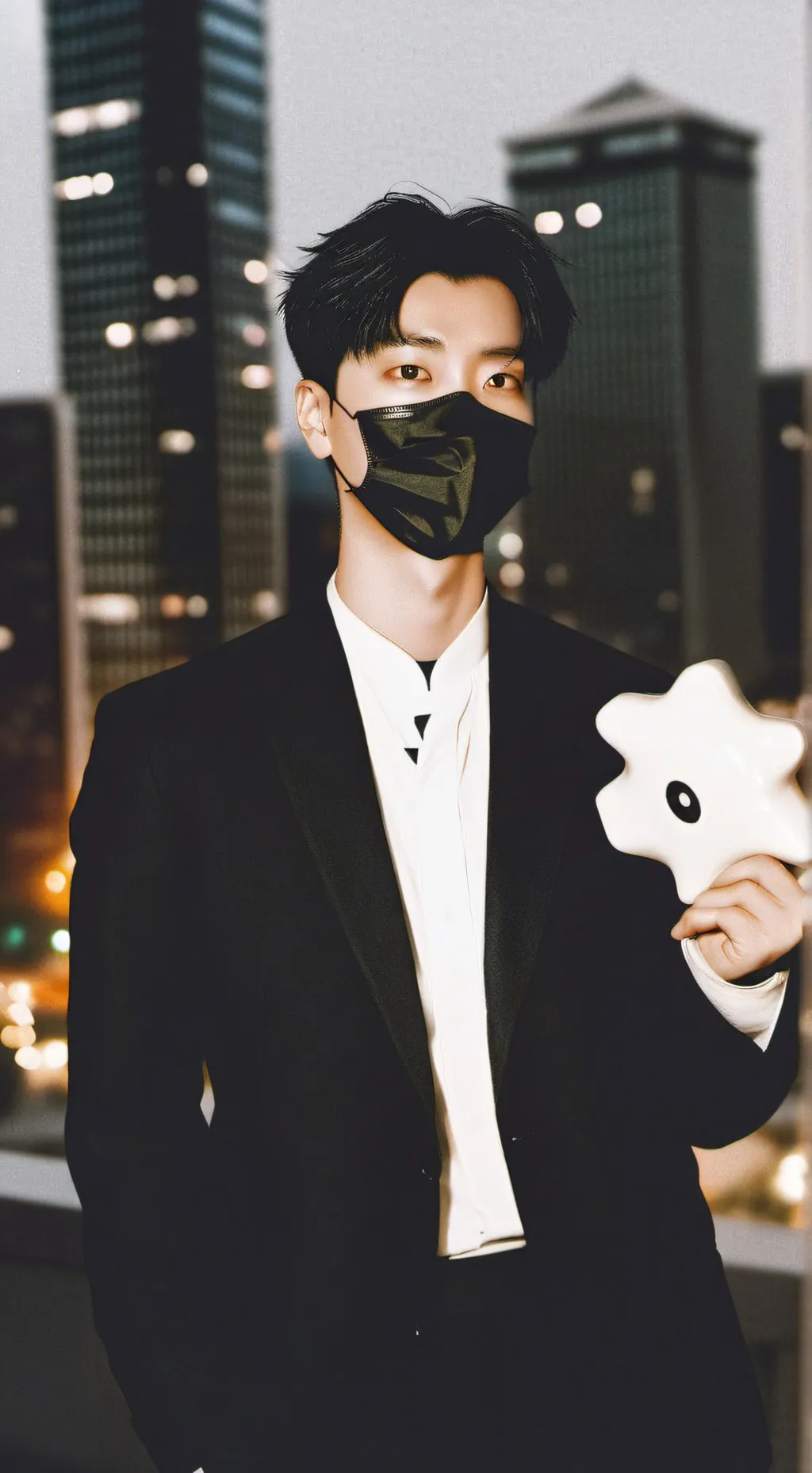 ai character: Rich guy.......... background