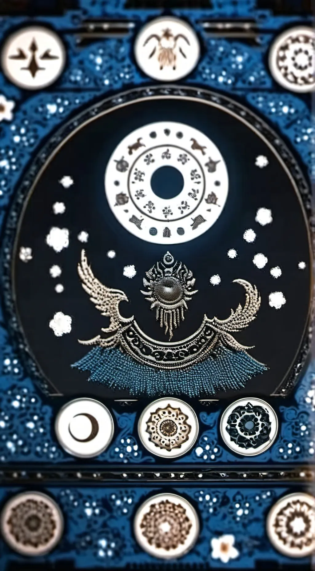 ai character: Zodiac sign background