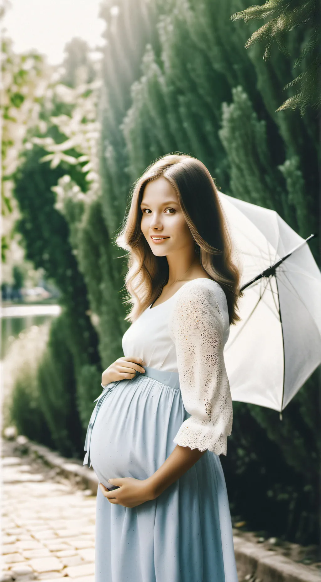 ai character: lilly  background