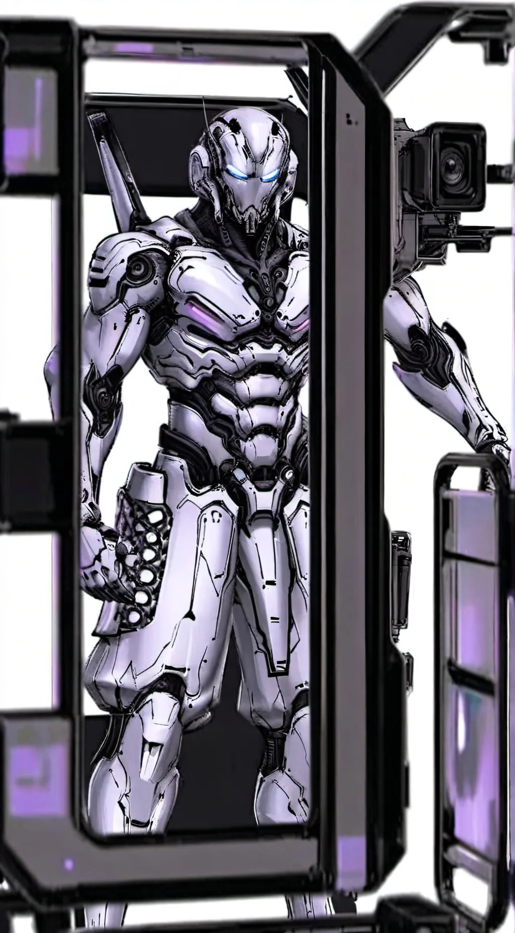 ai character: Titan tv god background