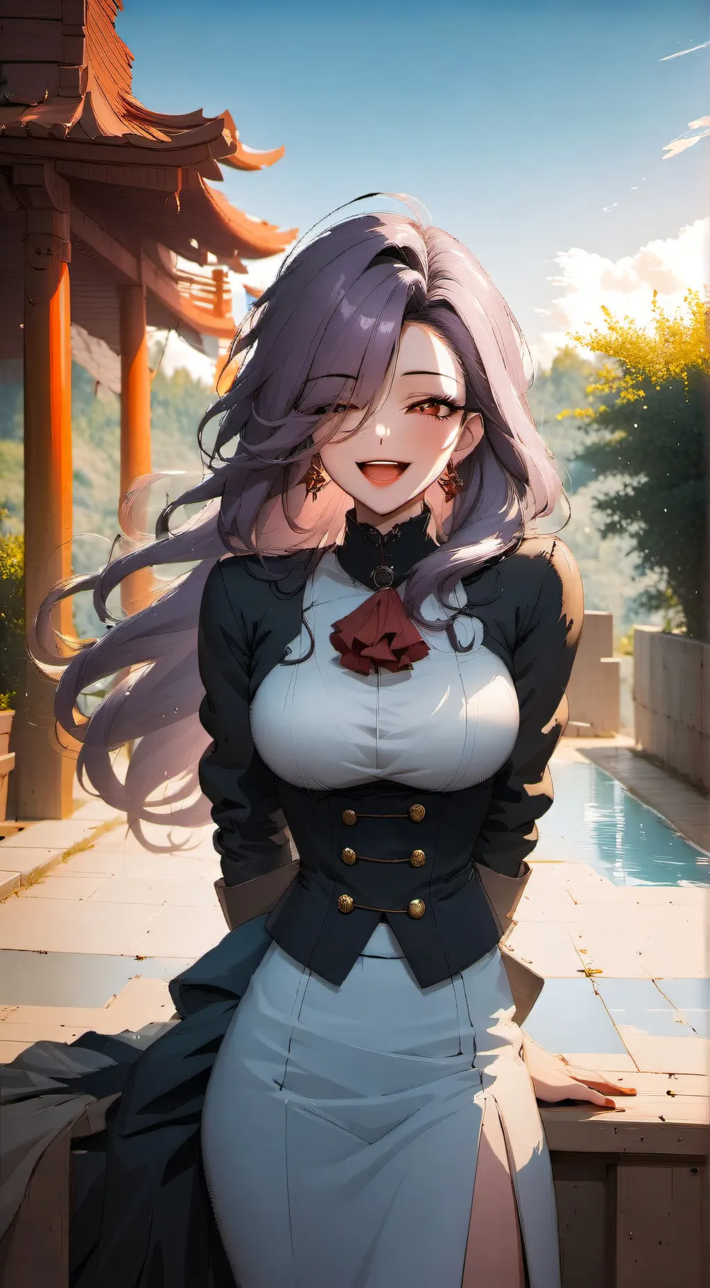 ai character: ciao bello background