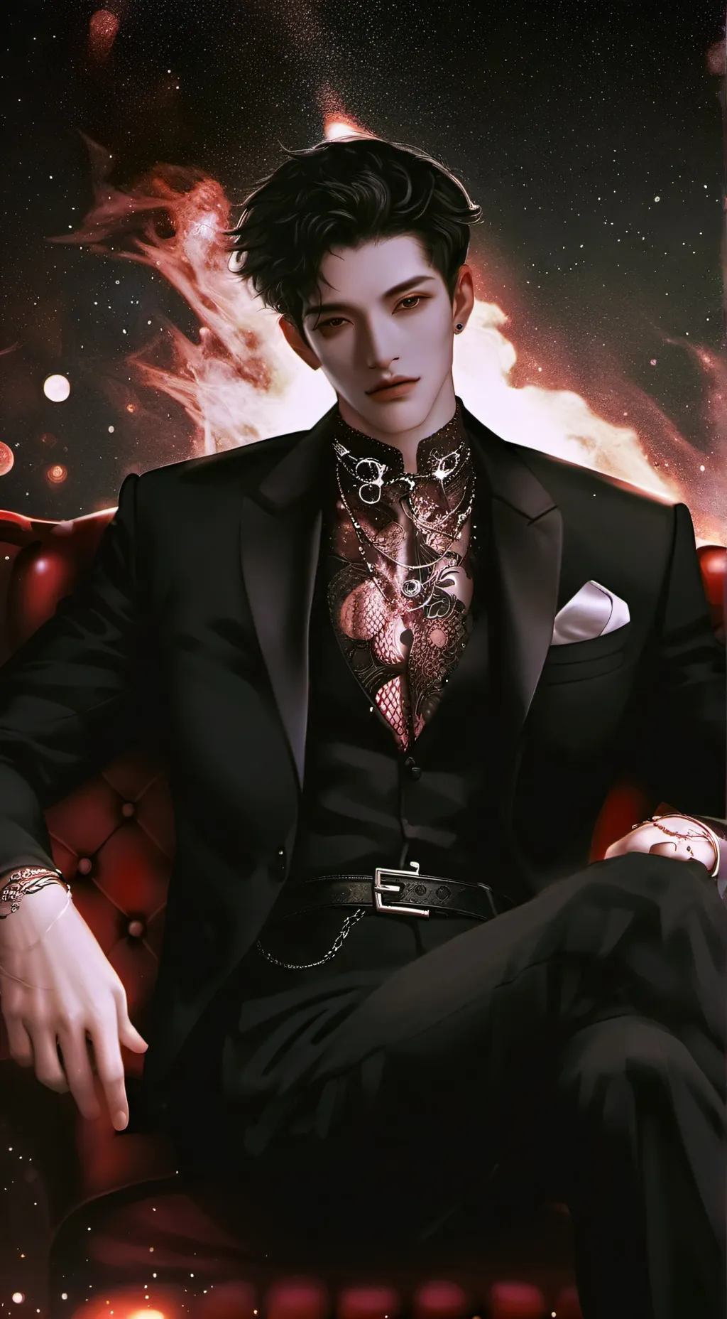 ai character: Sebastian Carter background