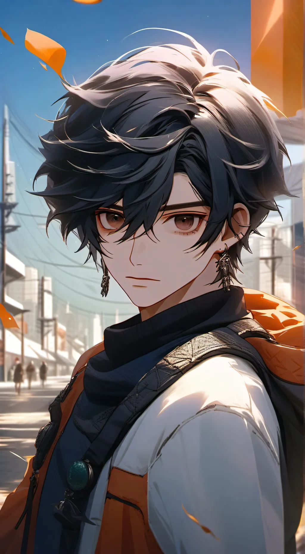 ai character: Austin background