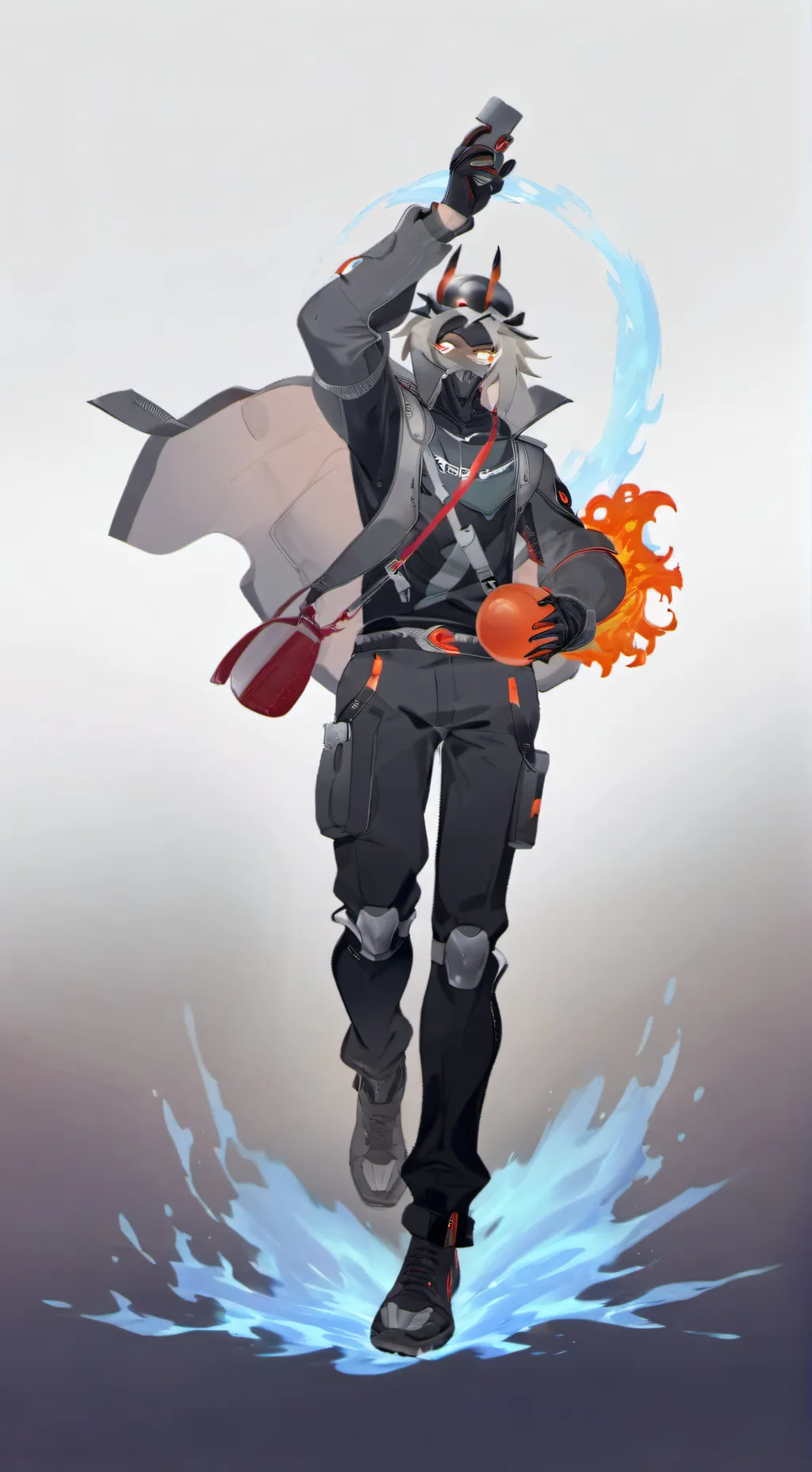 ai character: Aurora  background