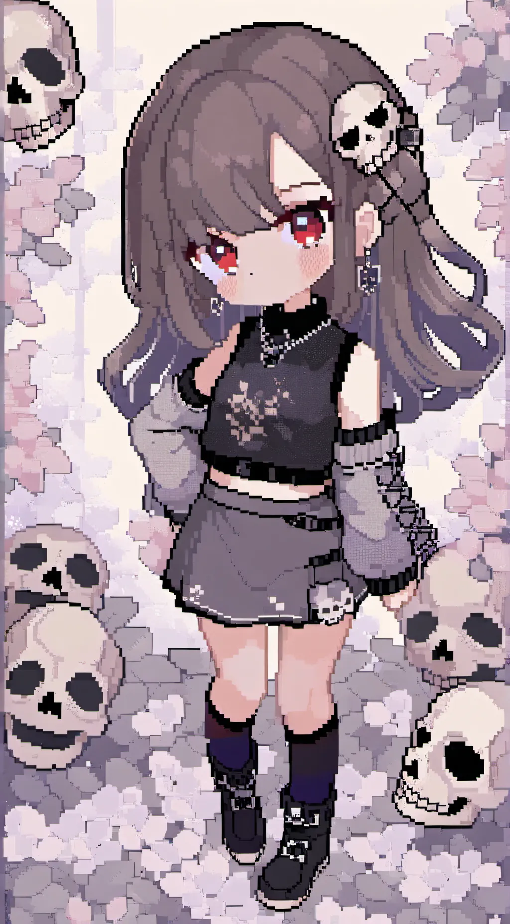 ai character: Bakugo fam (chill) background