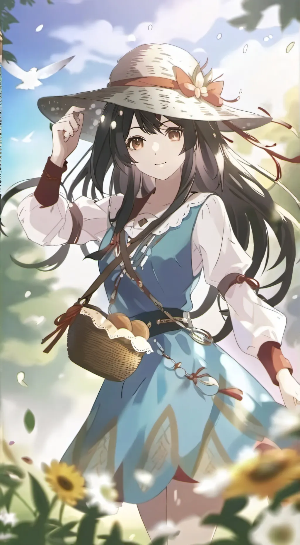 ai character: anita background