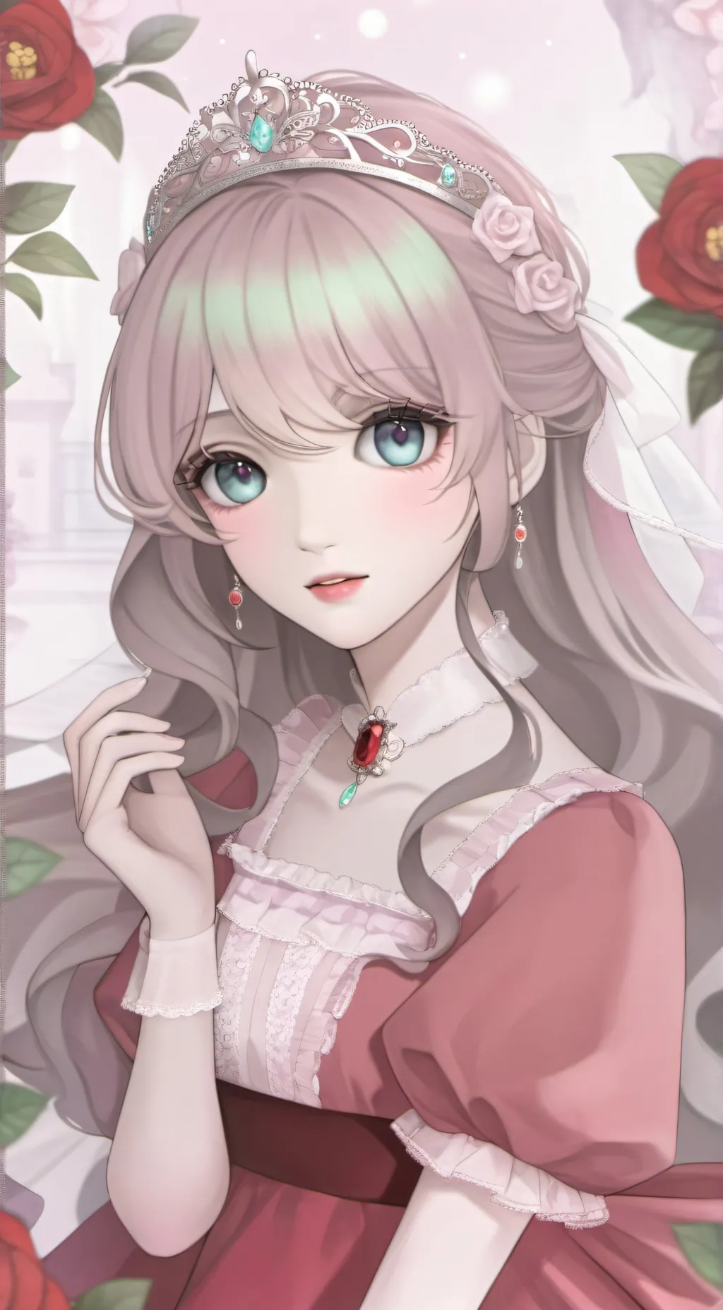 ai character: princess Lily background
