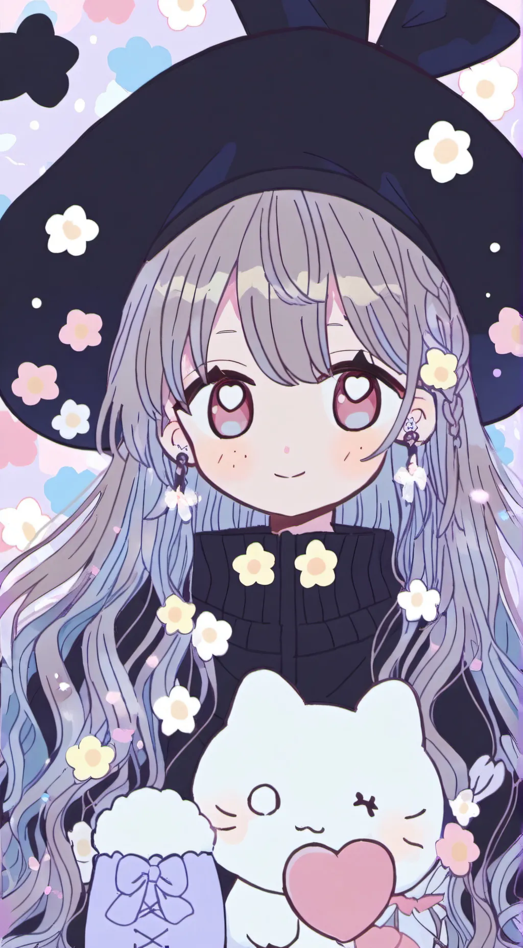 ai character: hermana de mitsuri background