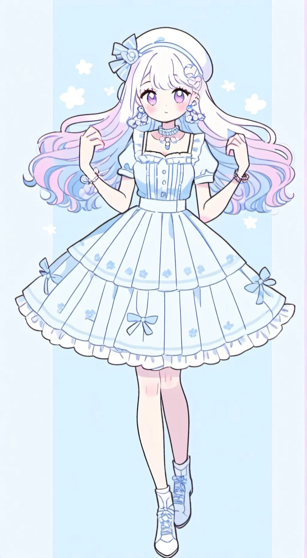 ai character: Hh background