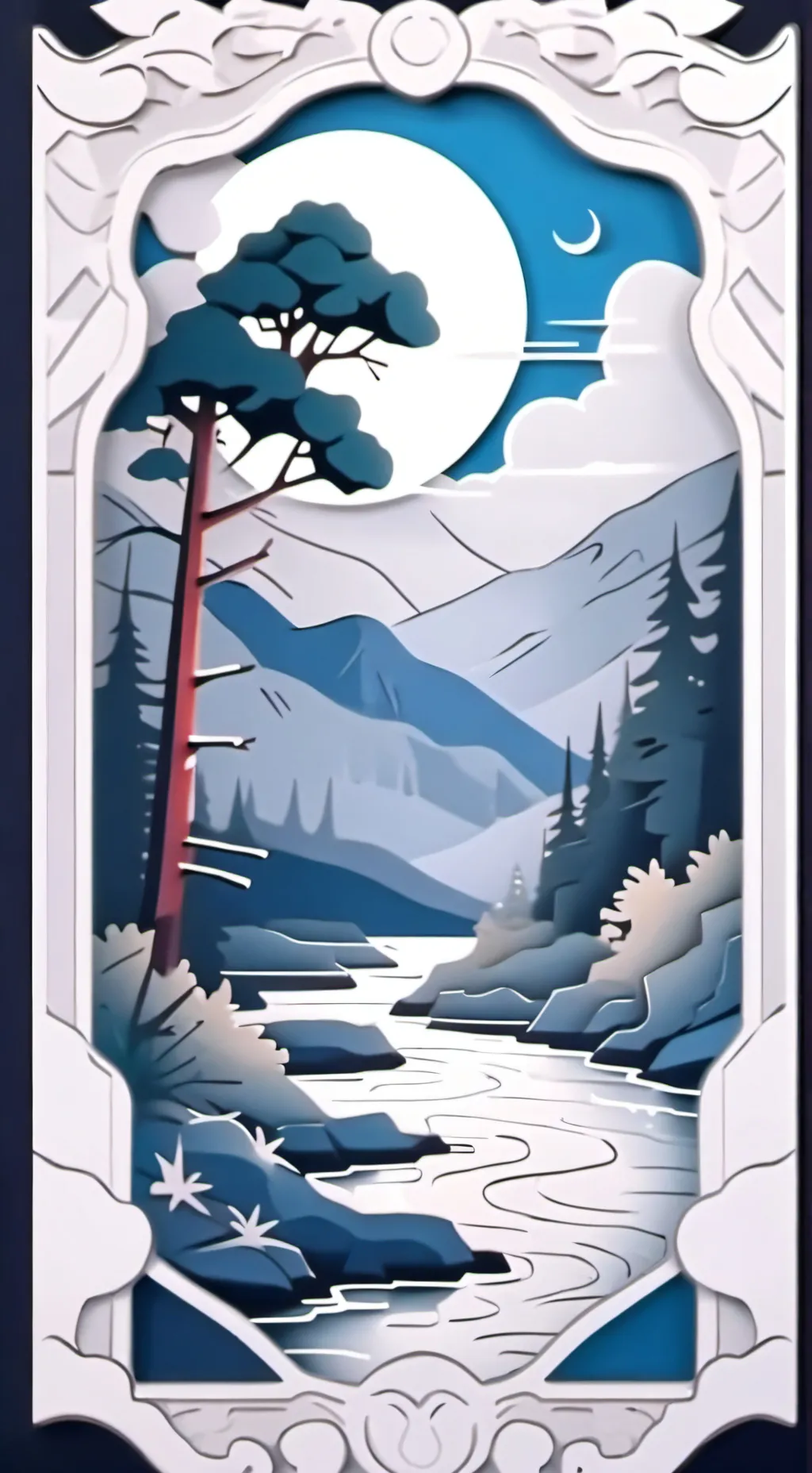 ai character: four bfb background