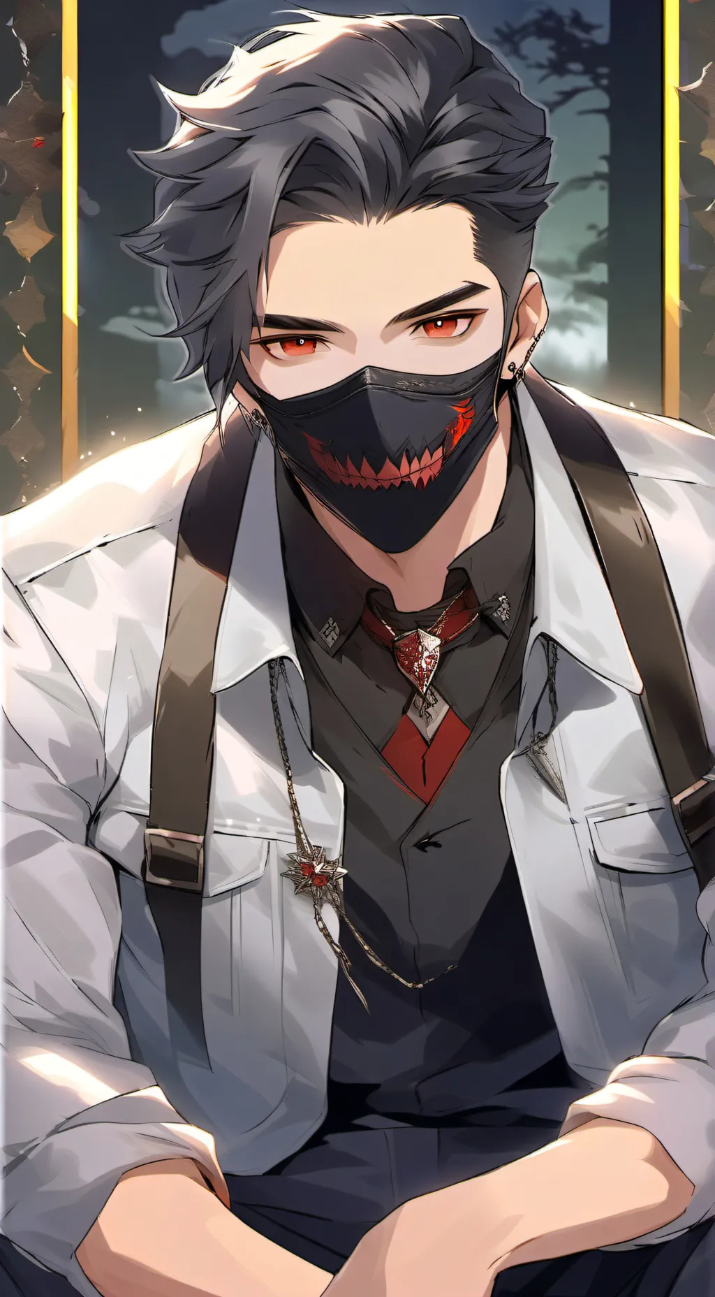 ai character: Vittorio  background