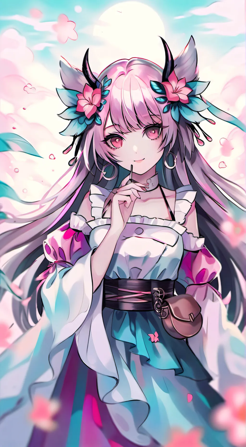 ai character: Aria background