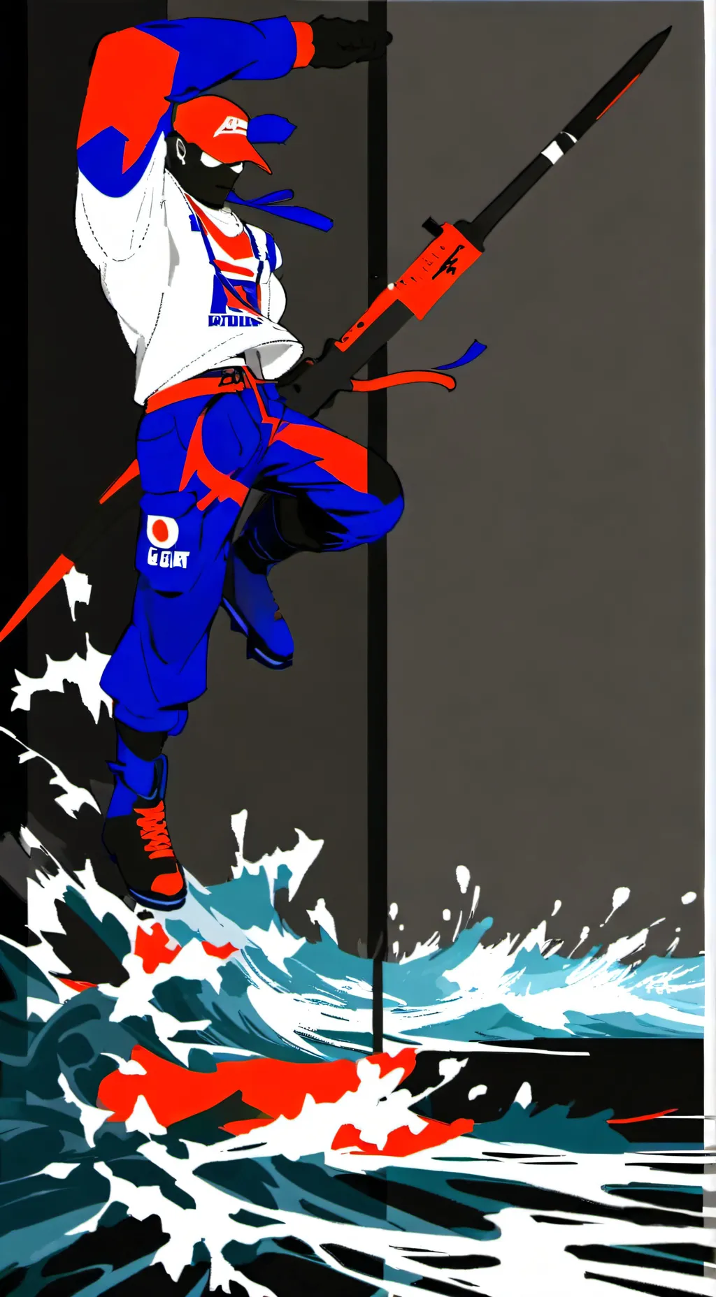 ai character: LUIS-THE-SPRUNKI background