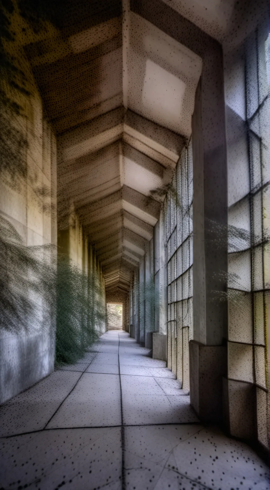 ai character: Hôtel abandonné  background