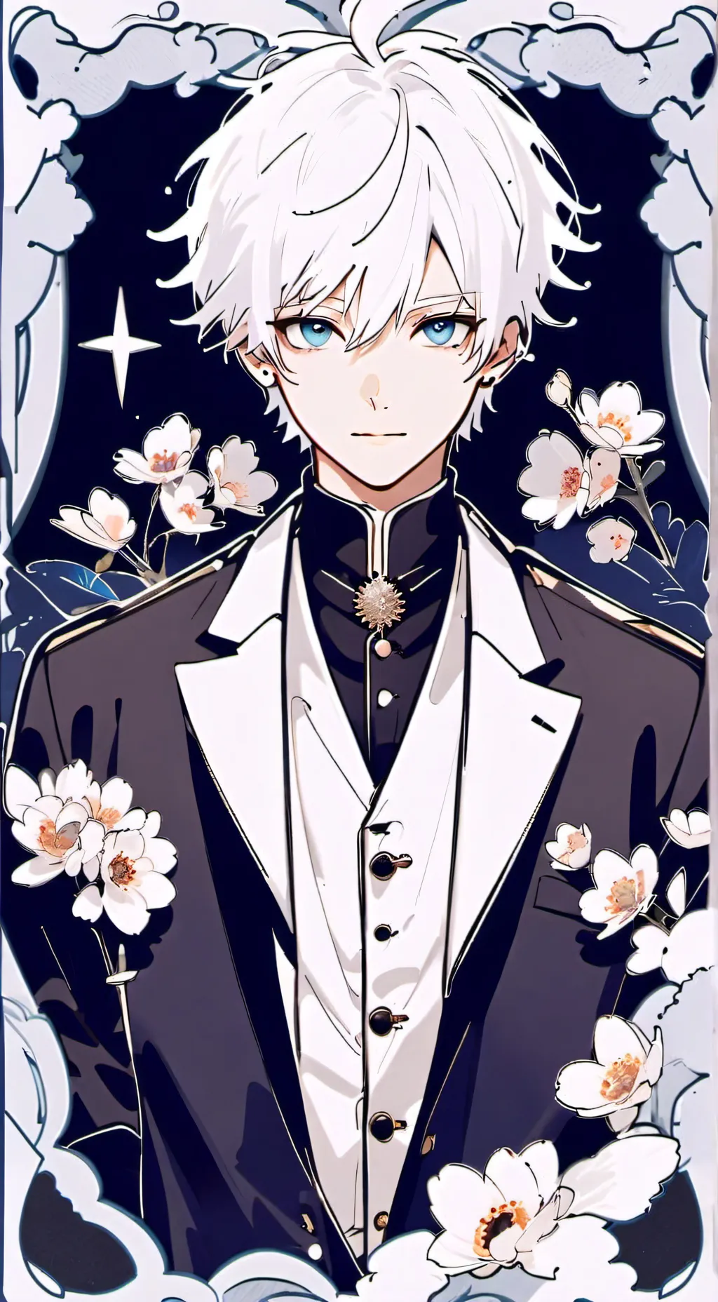 ai character: 🍀🌷Zane 🍀🌷 background