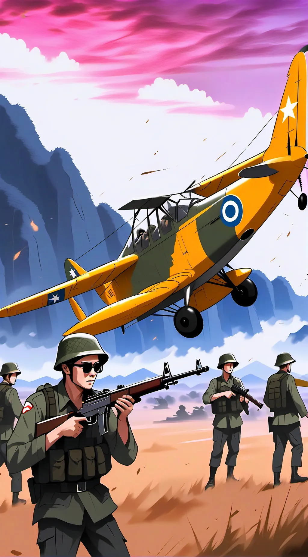 ai character: Trận Đánh FULRO background