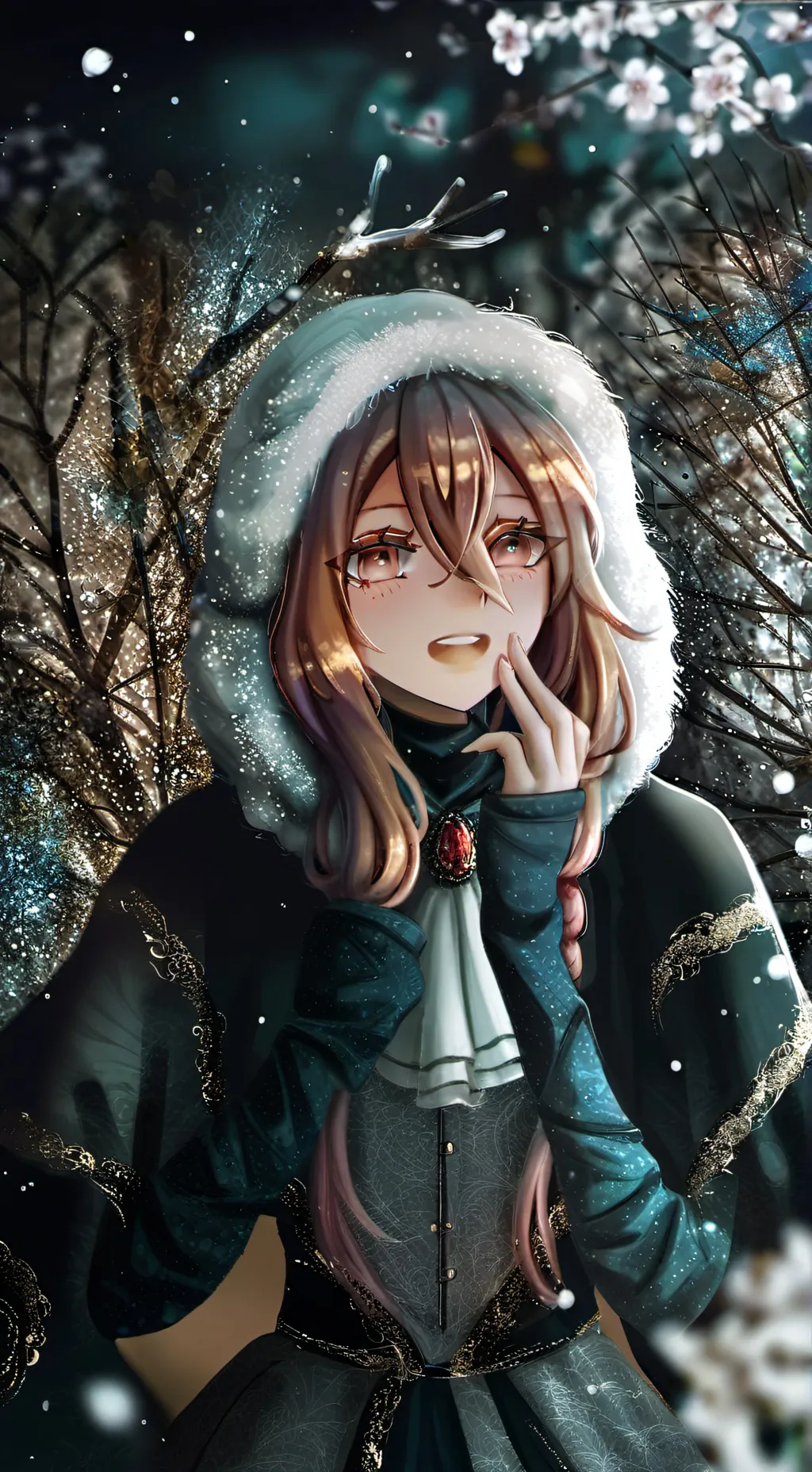 ai character: mitsuri and obanai background