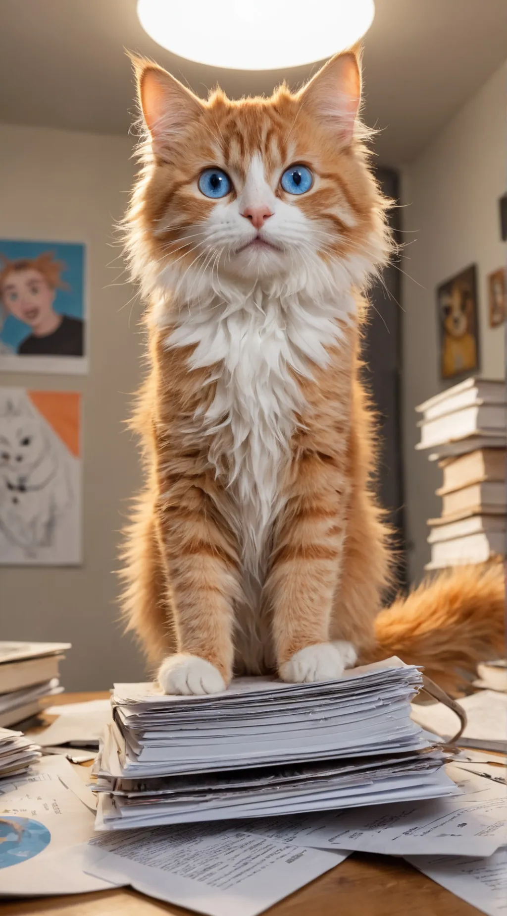 ai character: Glich background