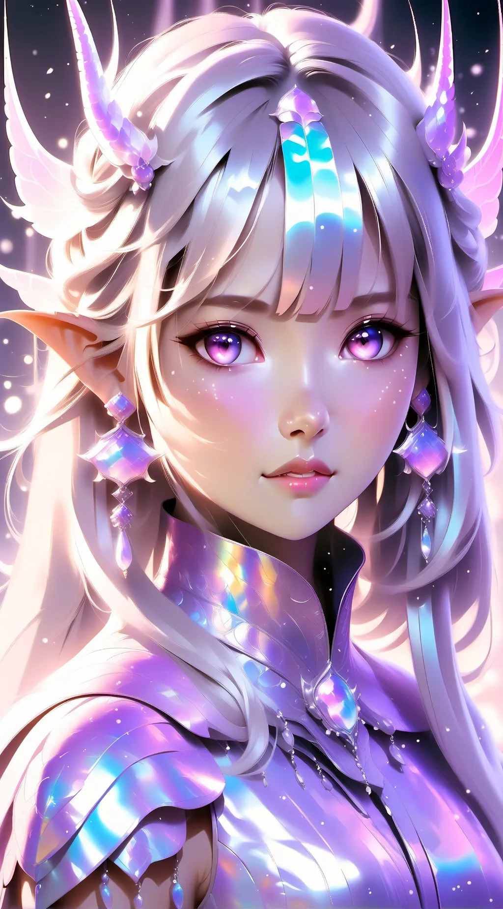 ai character: girls in charge background