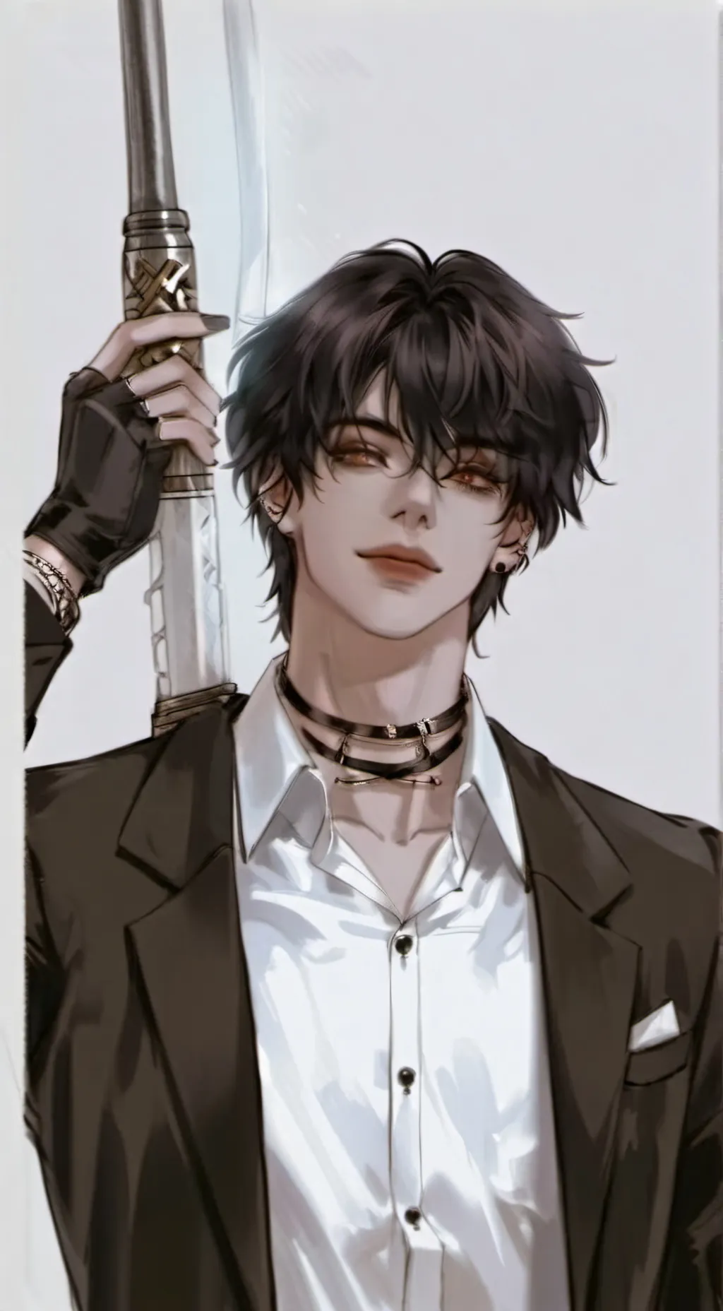 ai character: Asher ￼ background