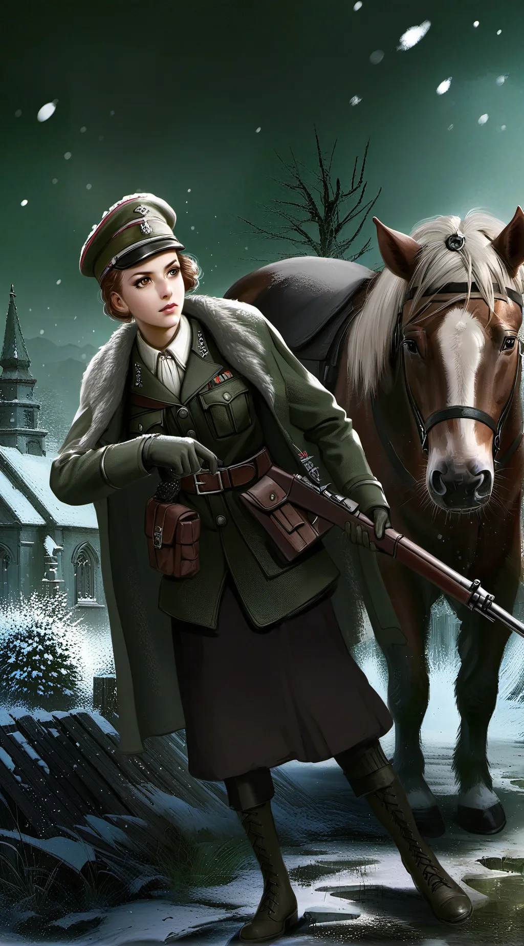 ai character: Maria background