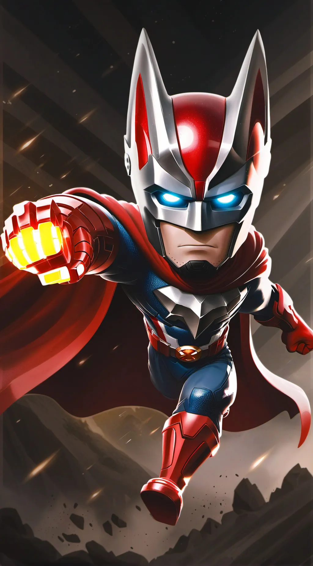 ai character: PunchMan background