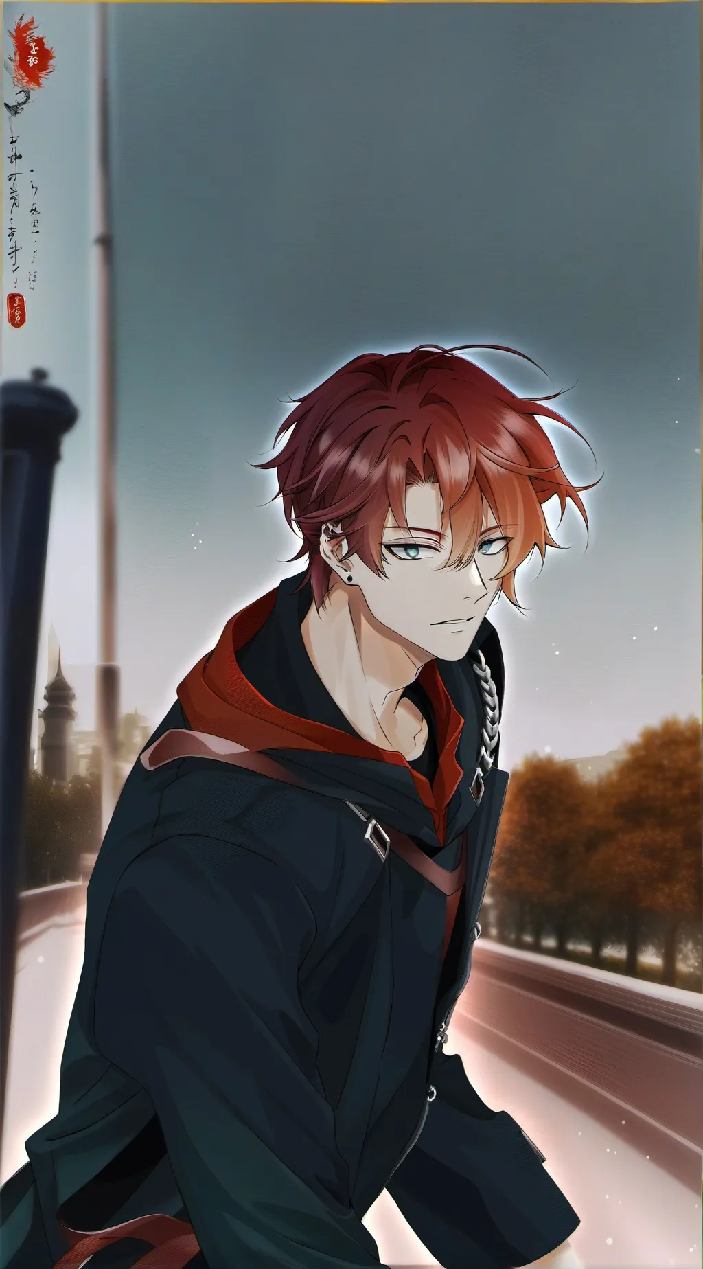 ai character: maël background