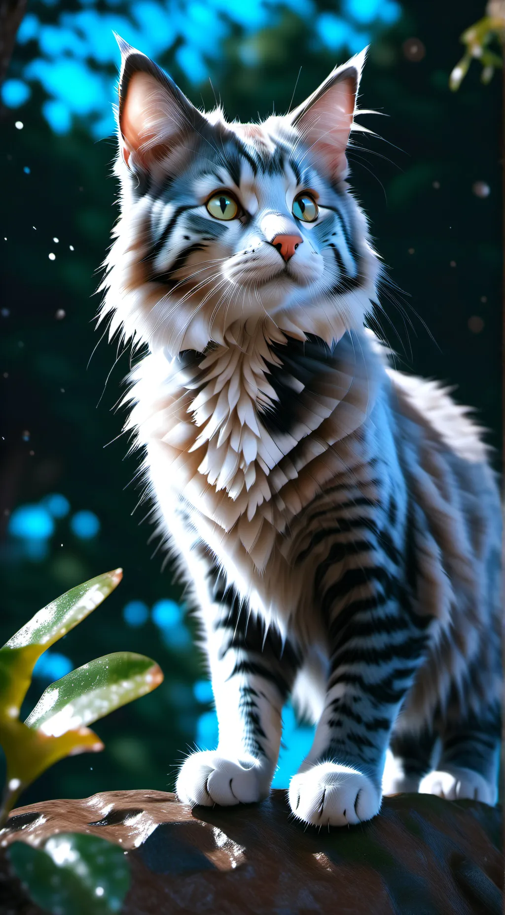 ai character: cat background