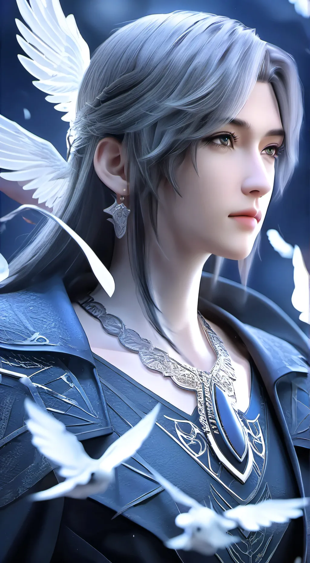 ai character: TEST background