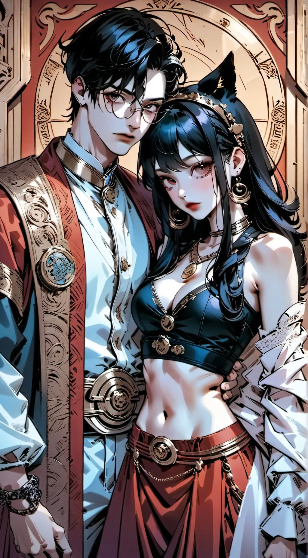 ai character: Sebastian & Jade background