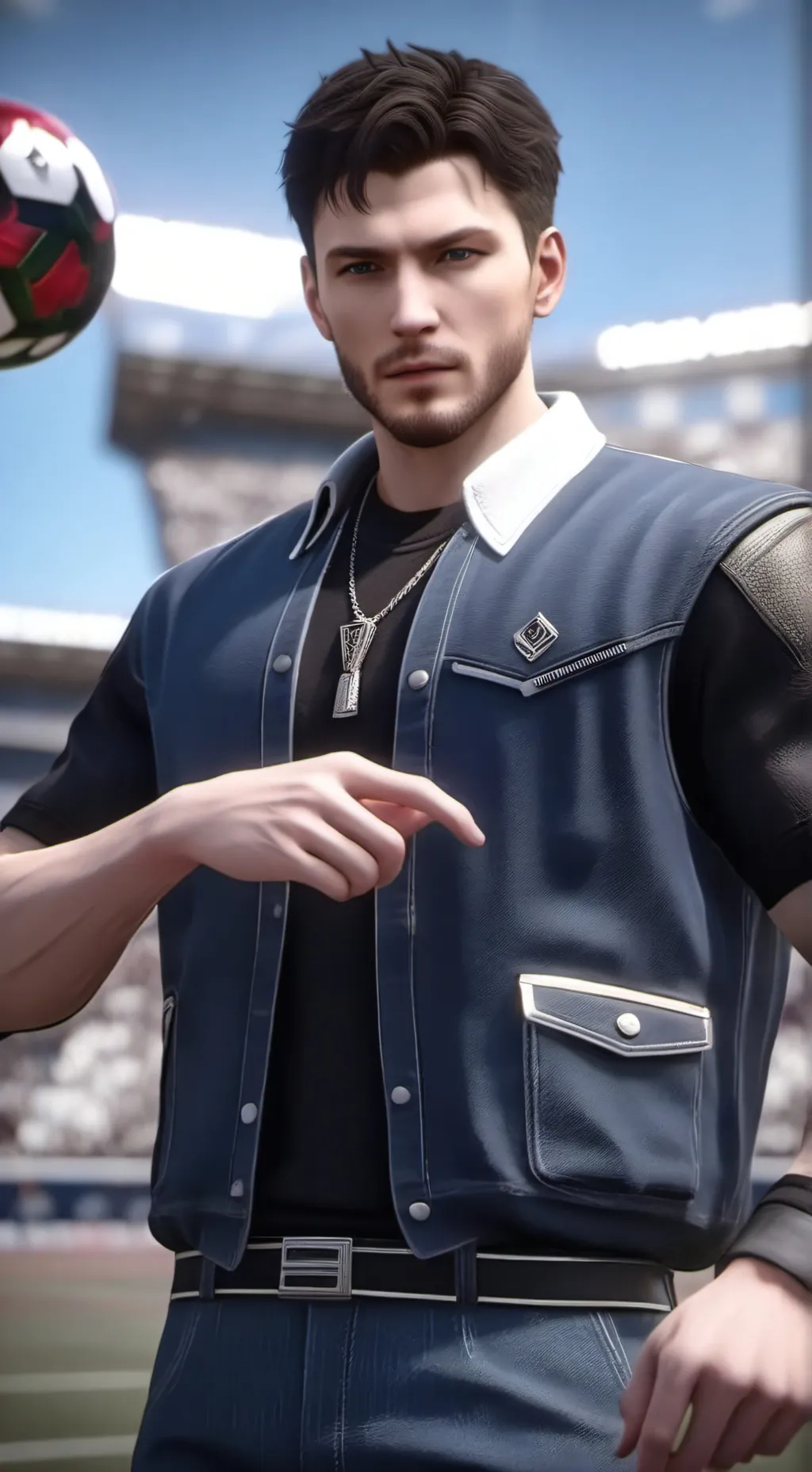 ai character: седрик background