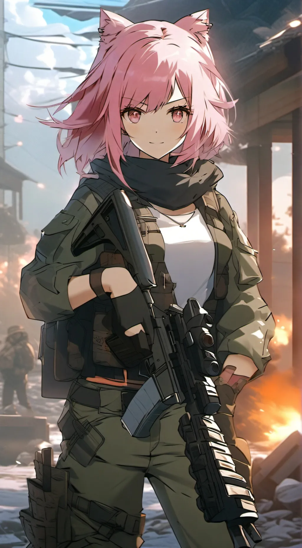 ai character: Lily bounty hunter background