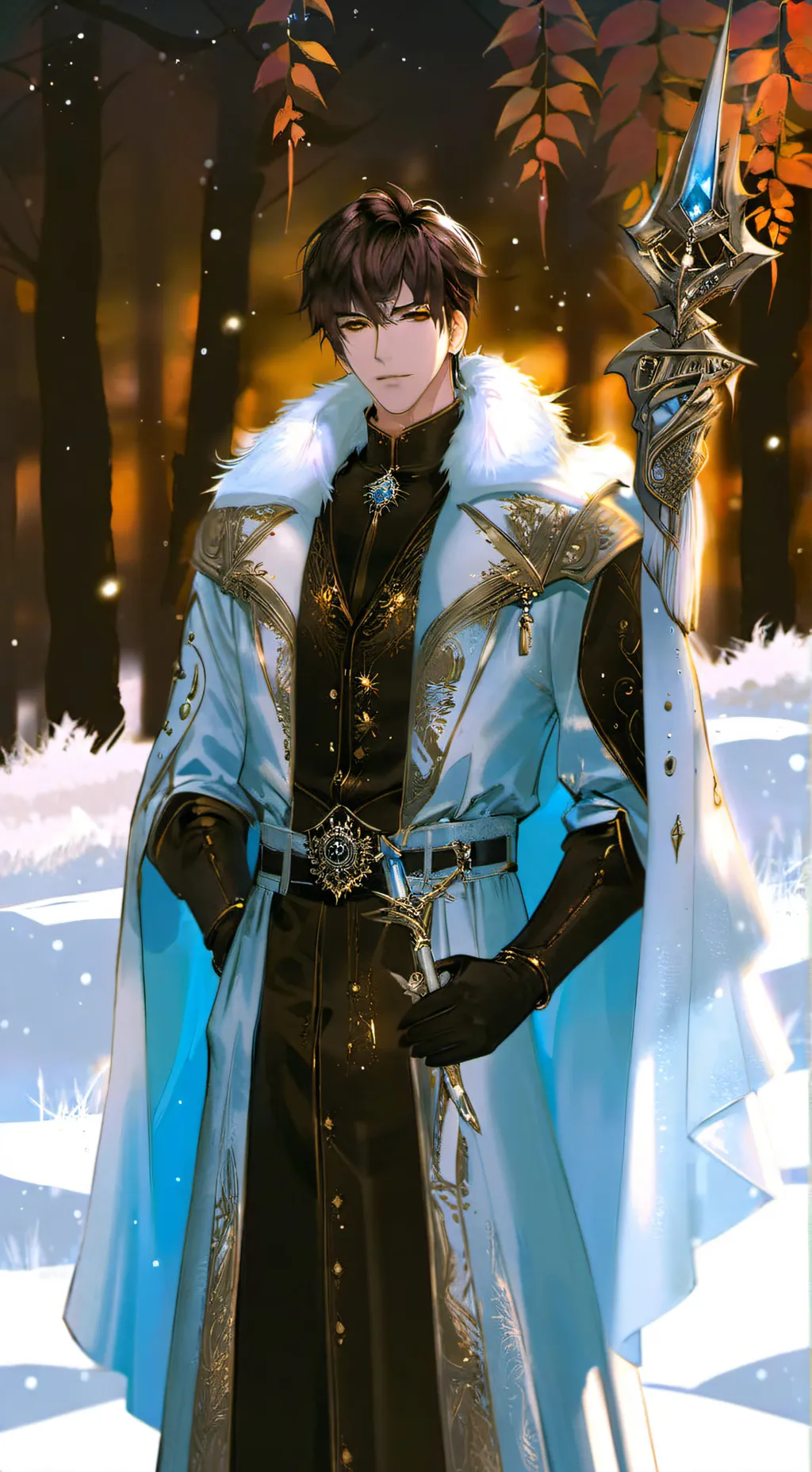 ai character: Melvin  background