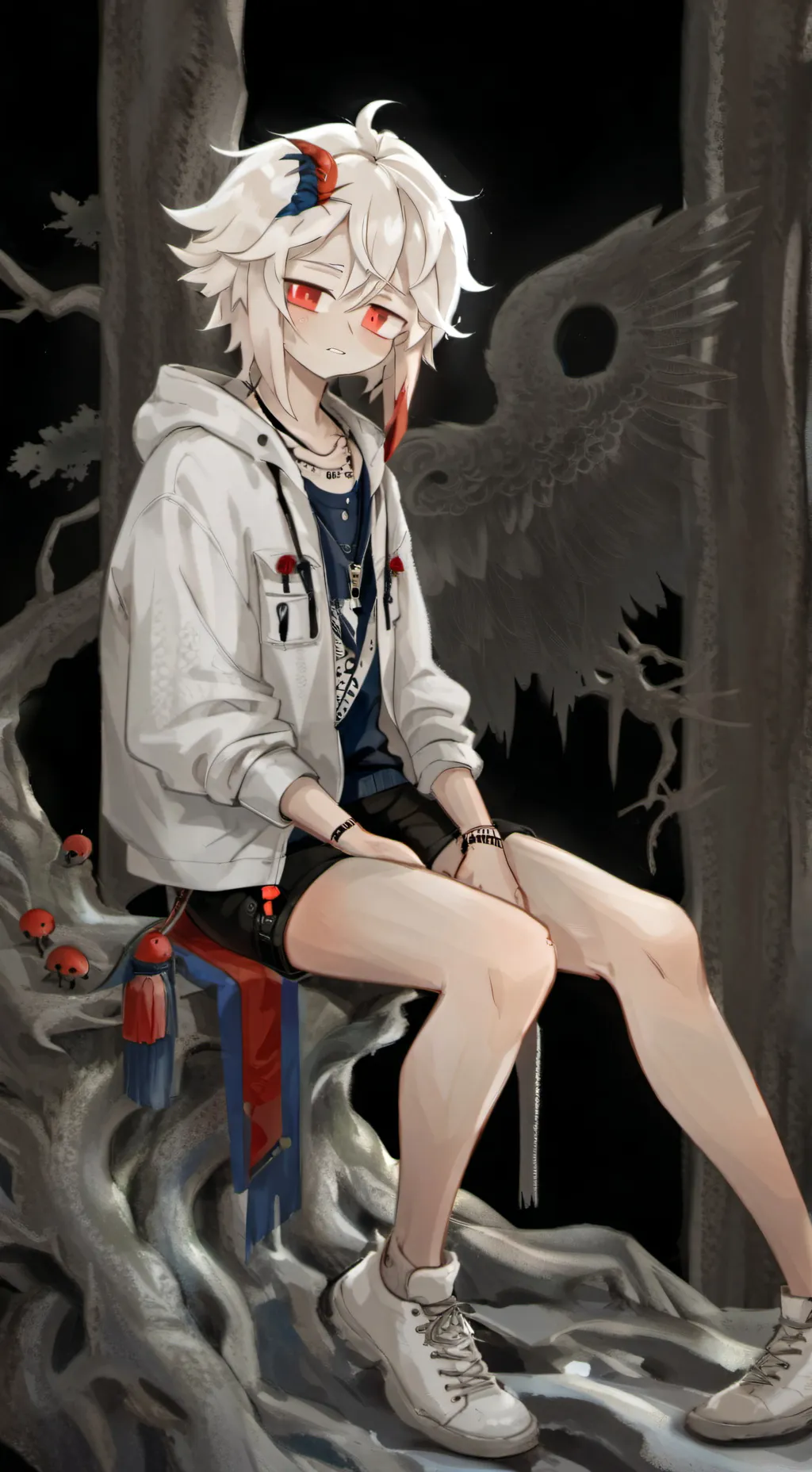 ai character: ∆*Yandere Engle*∆ background