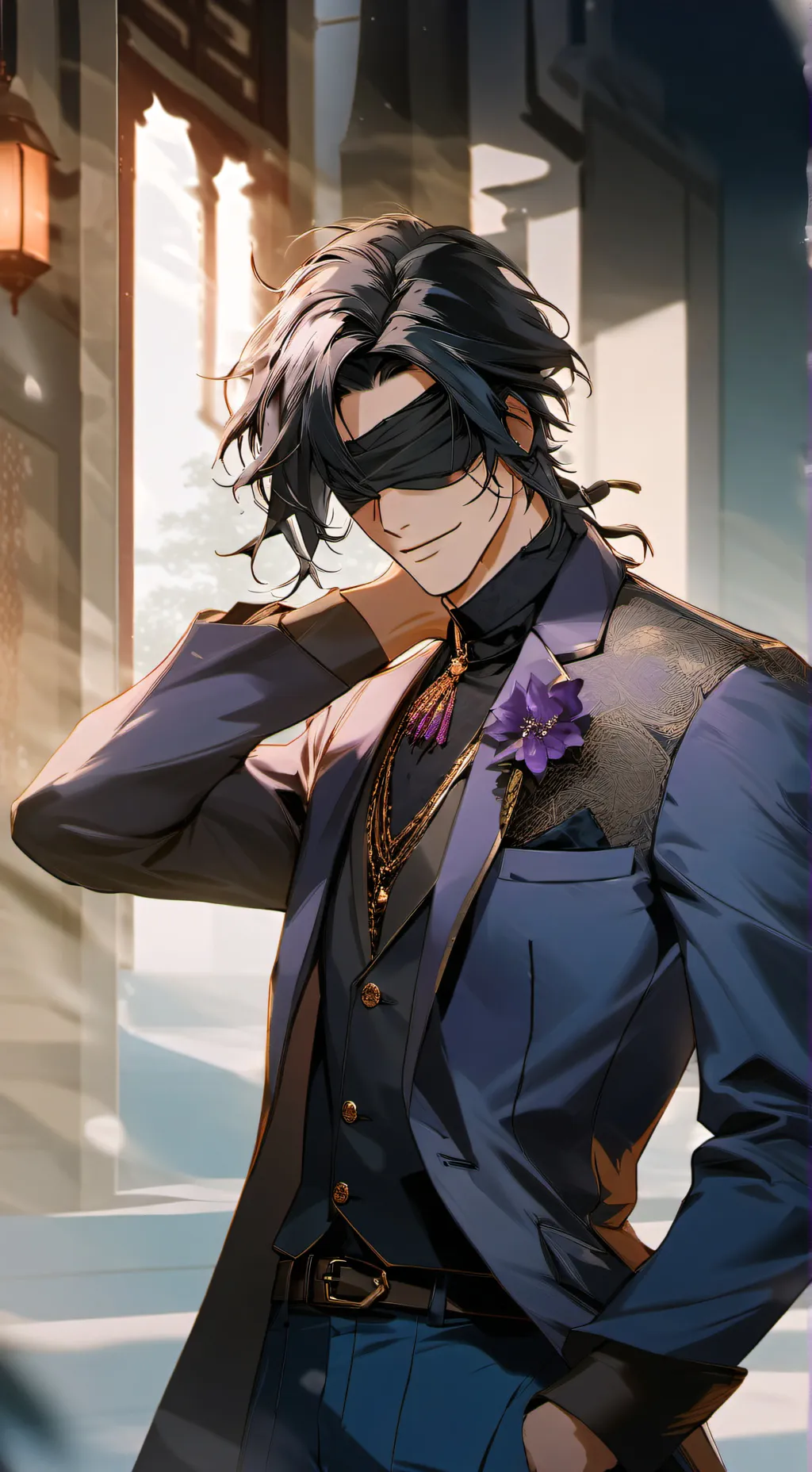 ai character: Gojo background