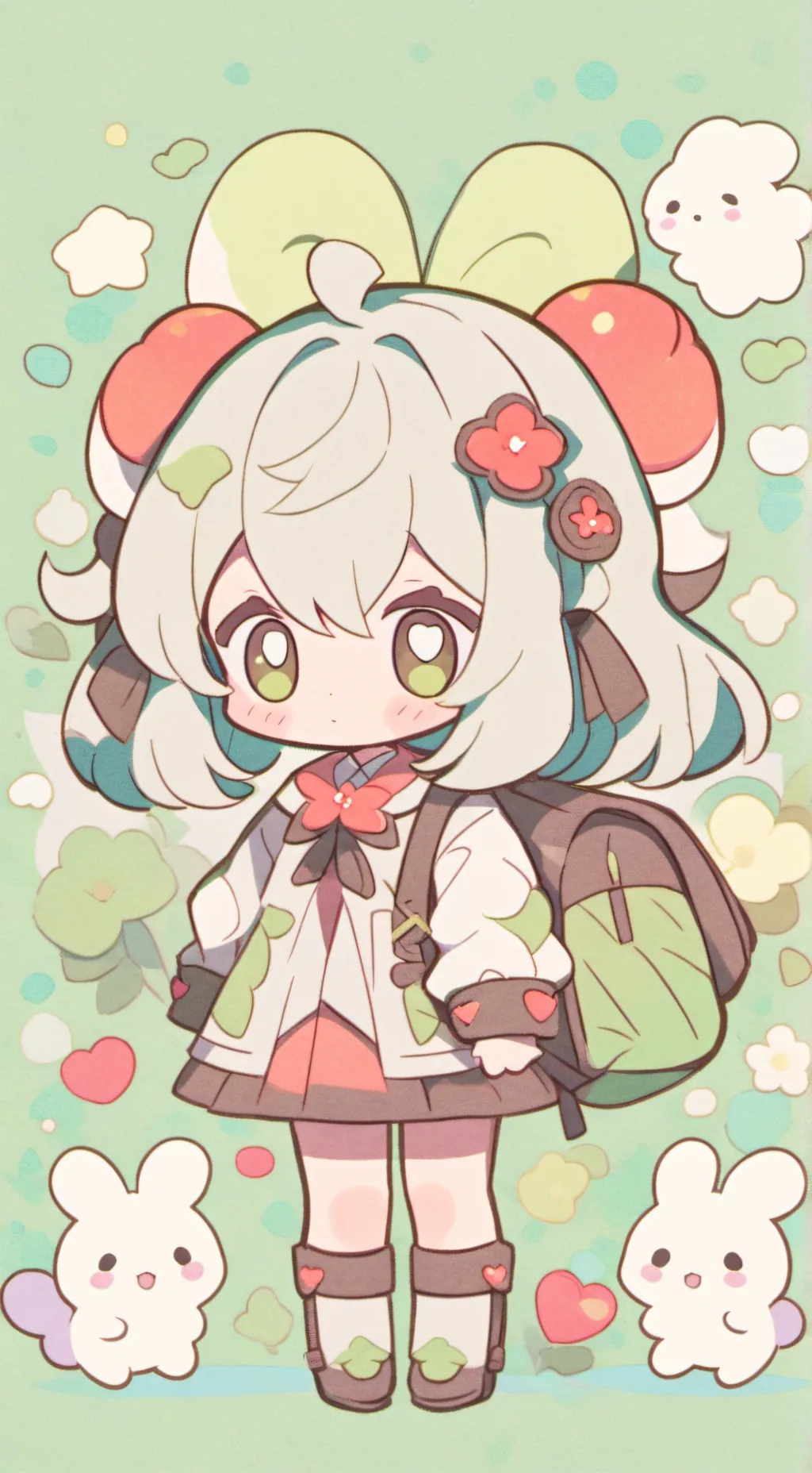 ai character: Bodoque tu nv background