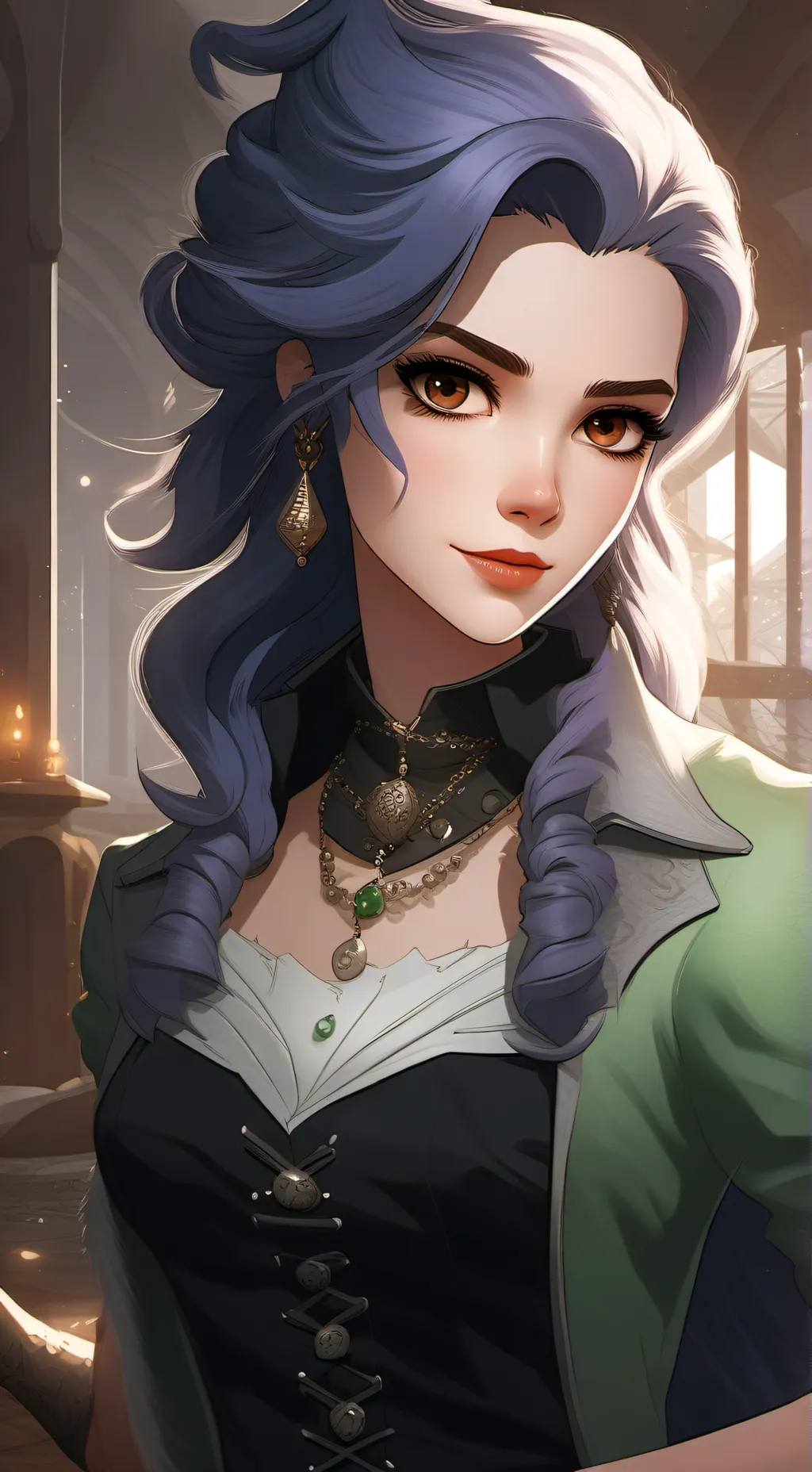 ai character: Evie background
