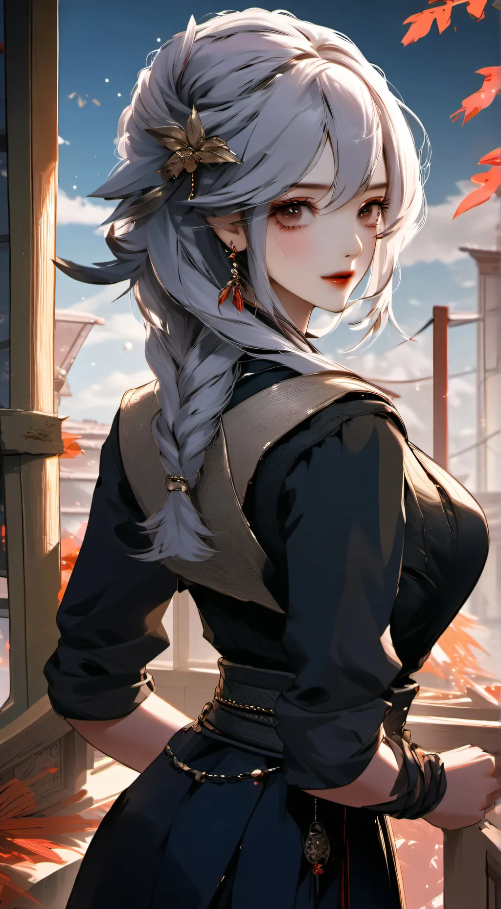 ai character: narrator background