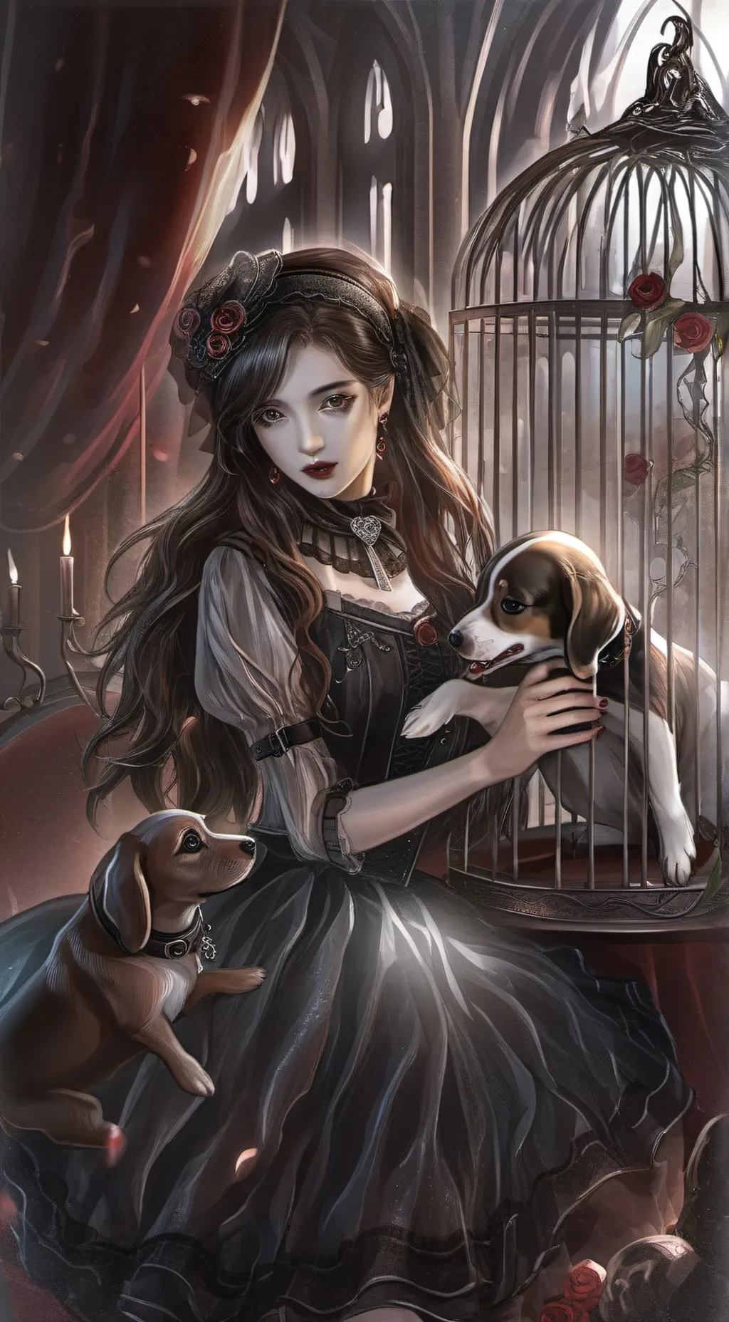 ai character: stray  background